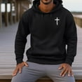 thumbnail image 3 of Jesus Is the Way the Truth the Life Hoodie – Christian Cross Hoodie, Inspirational Bible Verse Sweatshirt, Faith Gift for Men & Women, Unisex Religious Apparel, 3 of 6