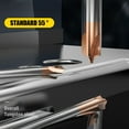 thumbnail image 2 of 4 Flute Solid Tungstenic Metal End Mill Coating Milling Cutter Deburring Tool, 2 of 7