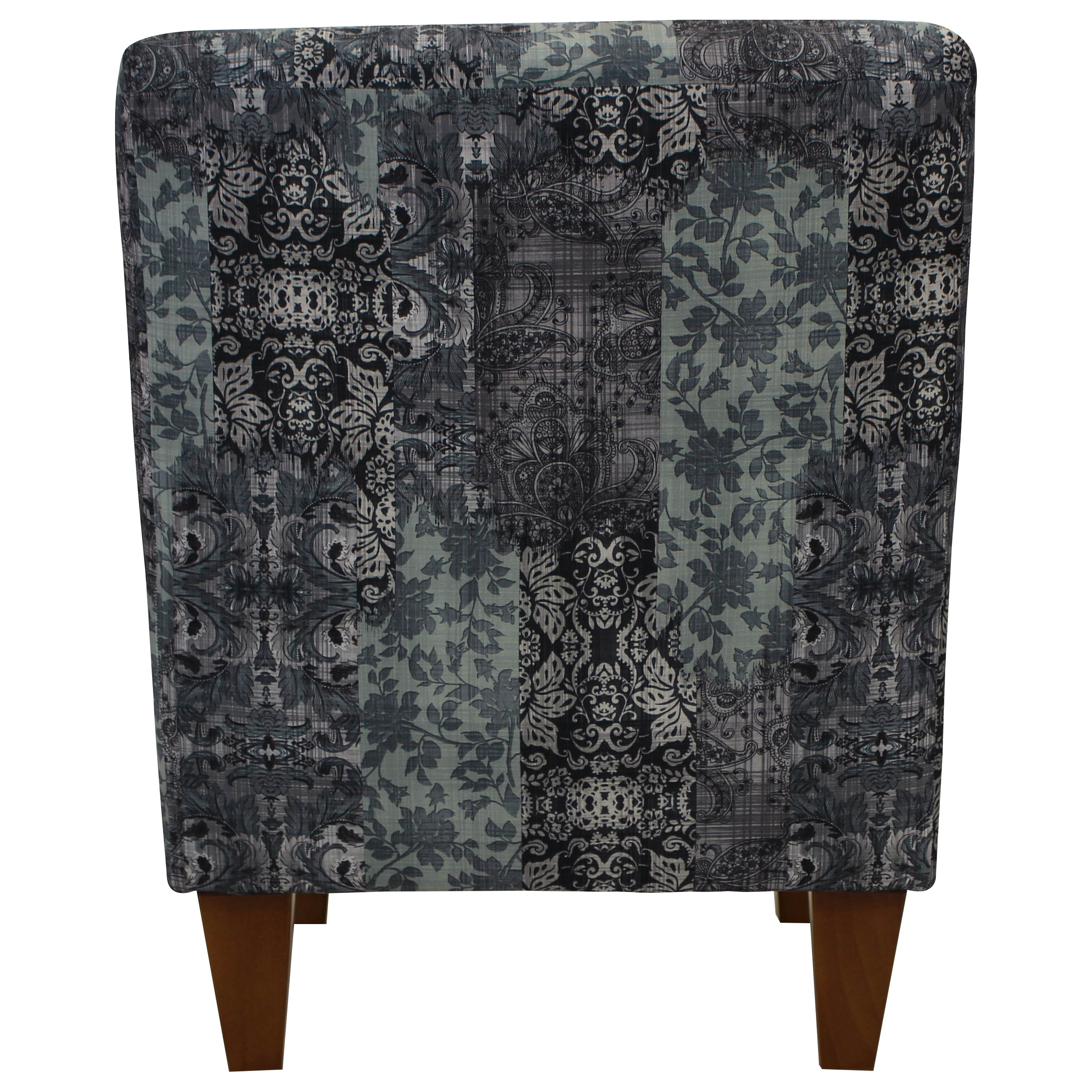 Fox Hill Trading Penelope Armless Slipper Chair, Slate