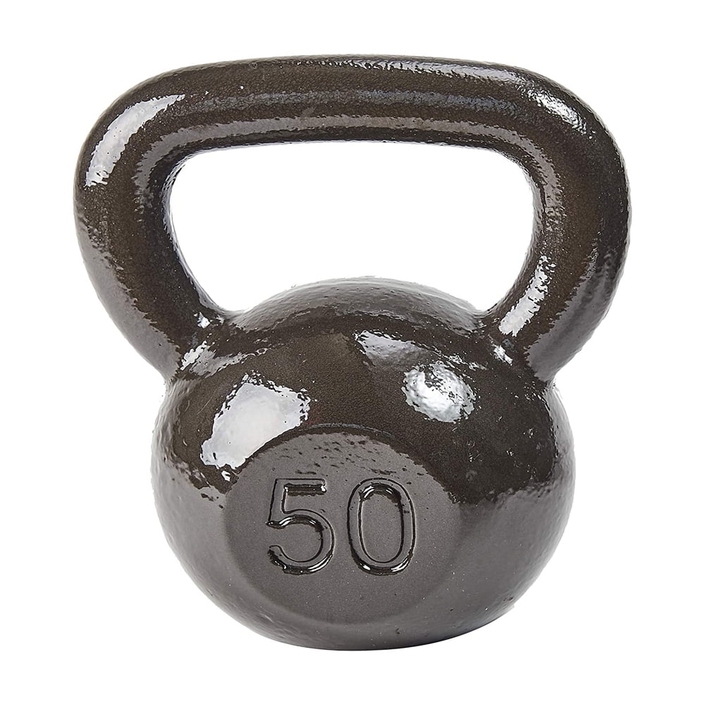 Split saai parfum BalanceFrom Cast Iron Kettlebell, Single, 40 lbs - Walmart.com