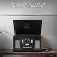 thumbnail image 4 of Tocadiscos Victrola Navigator 8 en 1 Bluetooth Madera de Roble, 4 of 9