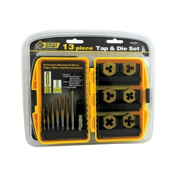 DR62057MM 13 Piece Metric Tap & Die Set