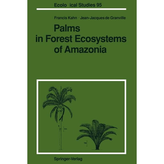 Ecological Studies Palms in Forest Ecosystems of Amazonia, Book 95, (Paperback)