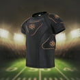 thumbnail image 2 of TUOYR Youth Kids Padded Compression Shirt Chest Rib Protector for Football up to Size XL, 2 of 7