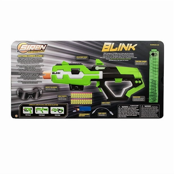 Laser X Siren Blink Bolt Blaster Indoor-Outdoor Play - Walmart
