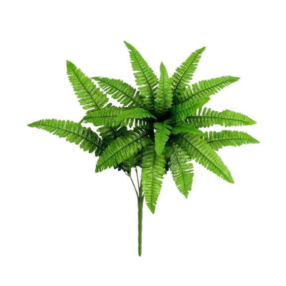 Faux Fern, Artificial Fern, Plastic, 32 In, Fake Greenery, Greenery Decor, Office Shelf Decor, Decorations for Home, 1 Pc
