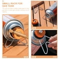 thumbnail image 6 of Raindrops 2Pcs Camping Gas Tank Rack Outdoor Propane Tank Holder Stainless Steel Gas Tank Holder, 6 of 7