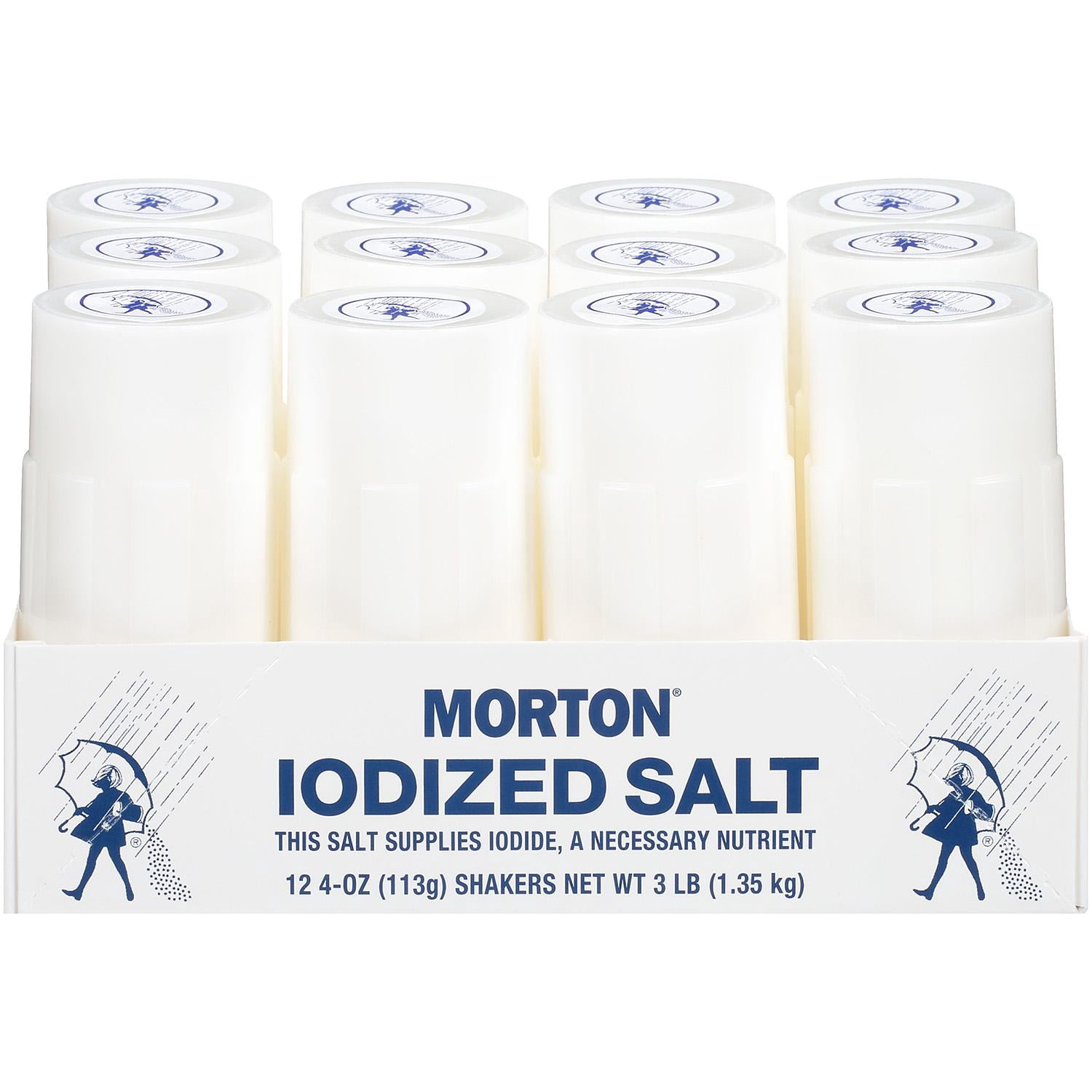 Morton Iodized Salt (4 oz., 12 ct.)