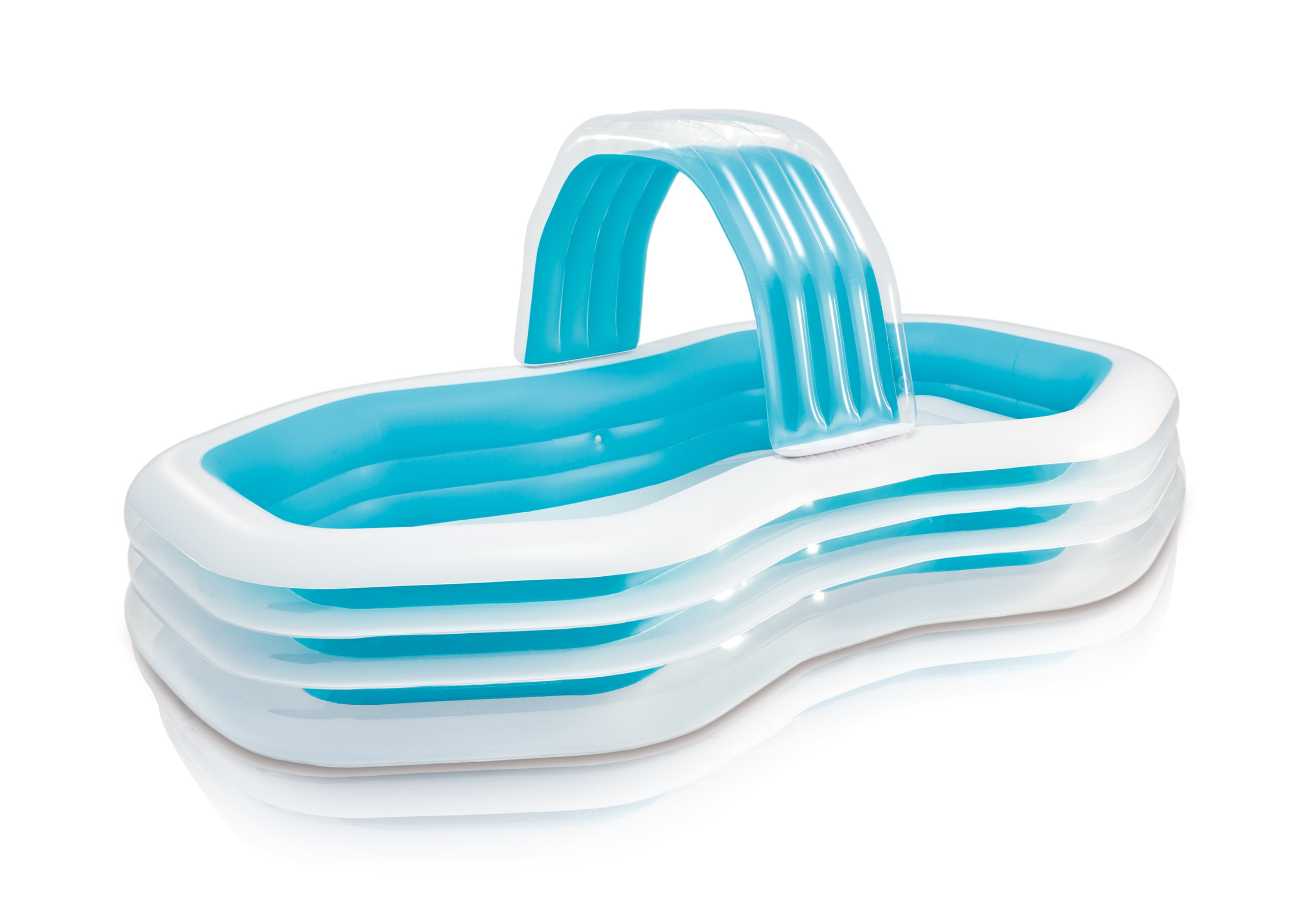 inflatable pool with seats