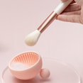 thumbnail image 2 of Tazón de limpieza de brochas de maquillaje Yuyangstore tablero de depurador rosa, 2 of 8