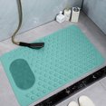 thumbnail image 4 of Vfedsrsge Bath Mat for Tub Mildew Resistant,Bathroom Rug Rubber Backing Non-slip Can Massage or Scrub The Soles of The Feet Bathroom Floor Mat Shower Rug in Front of The Bathtub,Green, 4 of 9