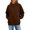Coffee -AC06, variant on Dwellite Mock Neck Sweatshirt Women 2026 Fall Fashion Oversized Turtleneck Pullover Long Sleeve Sweatshirts Tops Dark Gray S