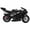 Black, variant on Lorelo High Brightness Dual Headlights Rubber Handlebar Mini Motorcycle Strong Power 2-Stroke 49cc Over 13 Years Old Kids Pocket Gas Motorbike