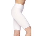 thumbnail image 4 of Kuda Moda Women 3 inch High Waist Bike Short Biker Shorts Ultra Soft Peach Skin Yoga Sports Legging Pants, 4 of 6