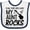 White and Navy, variant on Inktastic For the Record, My Aunt Rocks Boys or Girls Baby Bib