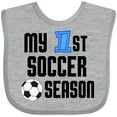thumbnail image 3 of Inktastic My 1st Soccer Season Boys Baby Bib, 3 of 4