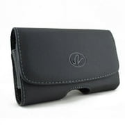 Leather Case Belt Clip for Google Pixel 4 XL,5a 5G,4a 5G Phones - Swivel Holster Loops Cover Pouch Carry
