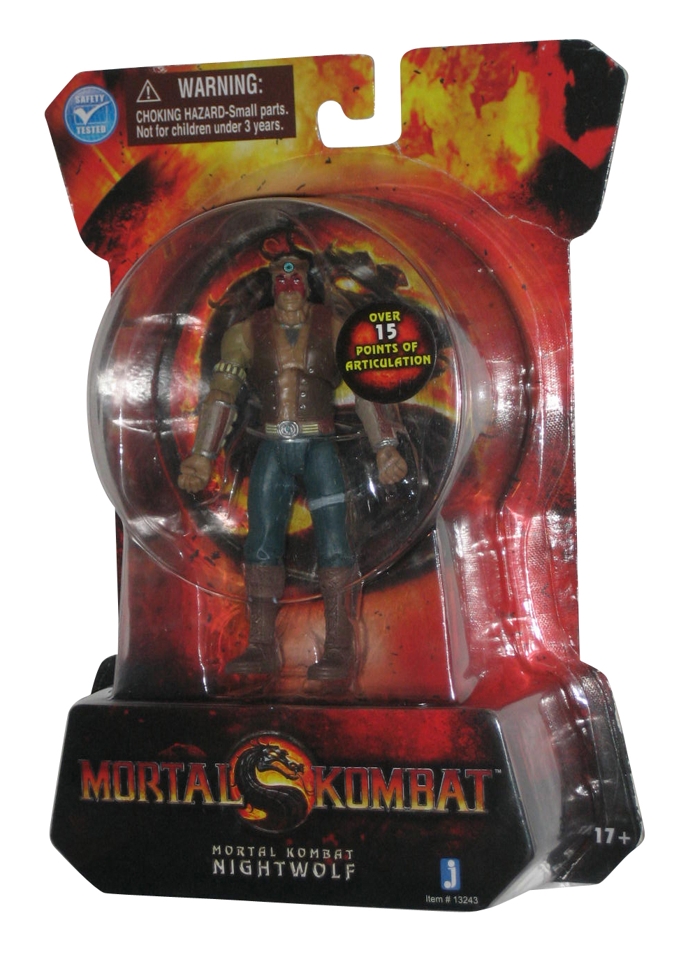 Mortal Kombat 9 Nightwolf Jazwares 4Inch Action Figure