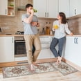 thumbnail image 4 of Boho Kitchen Mats for Floor Set of 2,Mats for Kitchen Floor, Comfort Standing Bohemian Kitchen Rugs and Mat, Non-Slip Farmhouse Rug, 17'''' X 47'''' + 17'''' X 30'''', 4 of 6