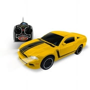 1:24 Yellow Mustang Boss 302 R/C Car