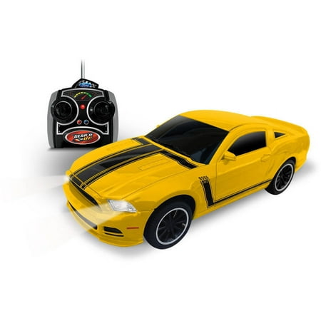 1:24 Yellow Mustang Boss 302 R/C Car