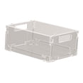 thumbnail image 4 of simhoa Bac de Rangement Transparent Panier de Rangement Pliable pour Vaisselle de Cuisine Salle de Bain S, 4 of 8