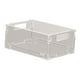 thumbnail image 4 of Organizador de encimera apilable, multiusos, plegable, ahorra espacio, cesta de almacenamiento plegable, caja transparente para despensa de dormitorio S, 4 of 8
