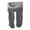 Dark Gray, variant on KAUOD Toddler Girls Fleece Lined Tights Cute Bow Winter Thermal Footed Leggings Kids Ribbed Knit Opaque Pantyhose Pants