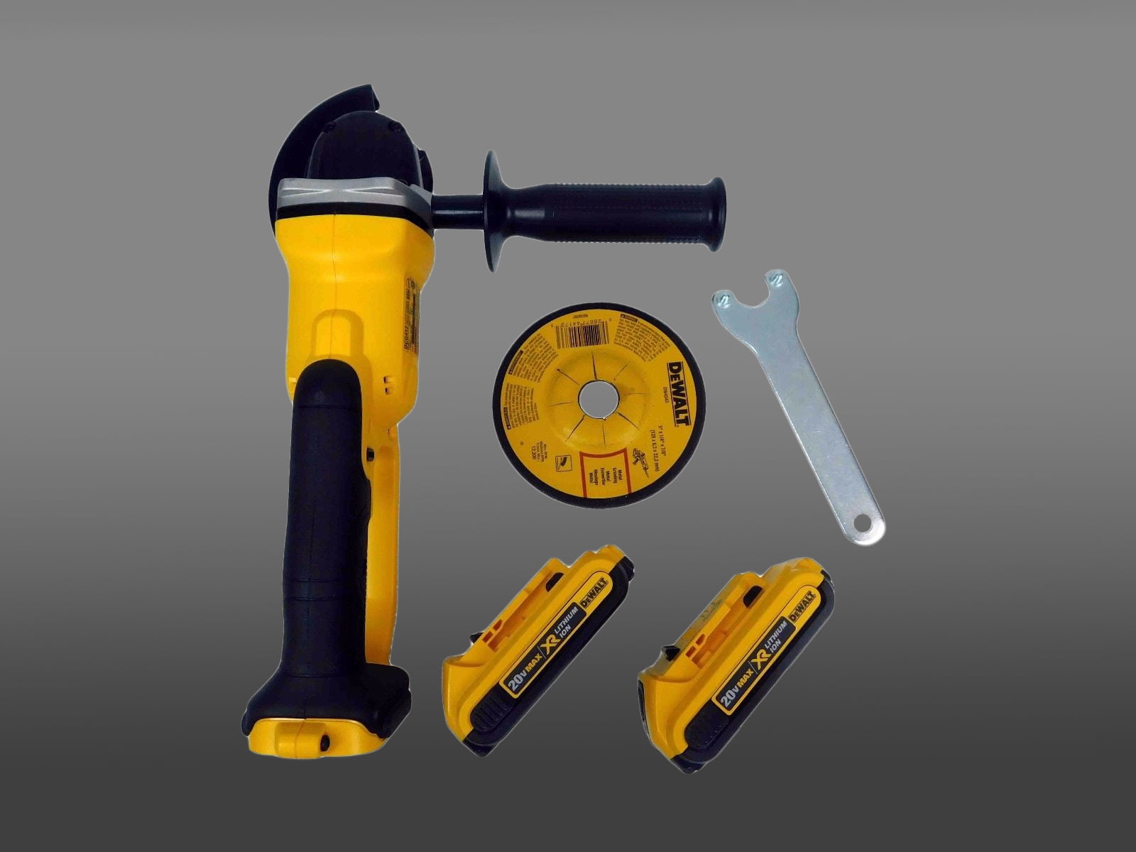 DeWALT Max 41/2" 20V Cordless Grinder CutOff Tool DCG412B with (2