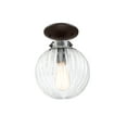 thumbnail image 4 of Trade Winds Nicole Semi-Flush Mount Ceiling Light in Oil Rubbed Bronze, 4 of 4