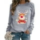thumbnail image 3 of Suéter de mujer con dibujos animados navideños, suéteres de invierno de manga larga para mujer, suéteres de mujer para estar en casa, suéter de moda, jersey para mujer, 3 of 5
