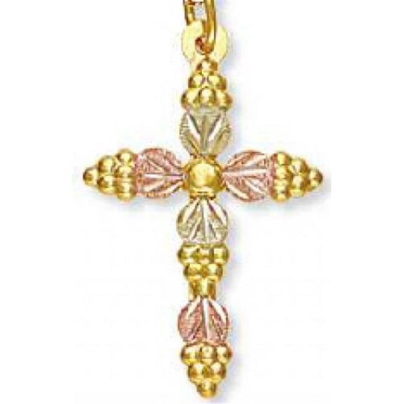 Black Hills Gold Cross Necklace