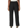 thumbnail image 2 of Karen Scott Women's Comfort Waist Classic Pants Black Size Small, 2 of 3