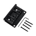 thumbnail image 1 of Puente de Bajo Perfecl de 4 Cuerdas con Tornillos y Llave Negro, 1 of 8