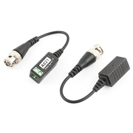 - DVR Camera CCTV UTP BNC Cat5 Video Balun Twisted Passive Transceivers Cable Pair