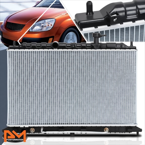 PM PERFORMOTOR Aluminum Core OE Replacement Cooling Radiator for 06-11 Kia Rio5 AT/MT DPI-2820