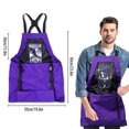 thumbnail image 4 of Gardening Apron, Garden Apron with Quick Release Pockets for Harvesting Gardening, Water Resistant Apron for Men&Women - Style:Style 1;, 4 of 5