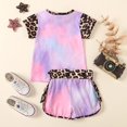 thumbnail image 6 of Gubotare Girls Summer Outfits Sets Girls T-Shirt and Short Set for , Toddler, Little and Big Girls 5T 6T (Purple,5-6 Years), 6 of 9