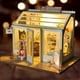 thumbnail image 5 of Casa miniatura DIY con luces, habitación creativa, casa de , modelo de pastelería, para niñas, adultos, , mujeres, regalos Sunnimix Casa de miniaturas, 5 of 8