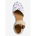 thumbnail image 5 of Comfortview Women's The Abra Stretch Fabric Espadrille, 5 of 6
