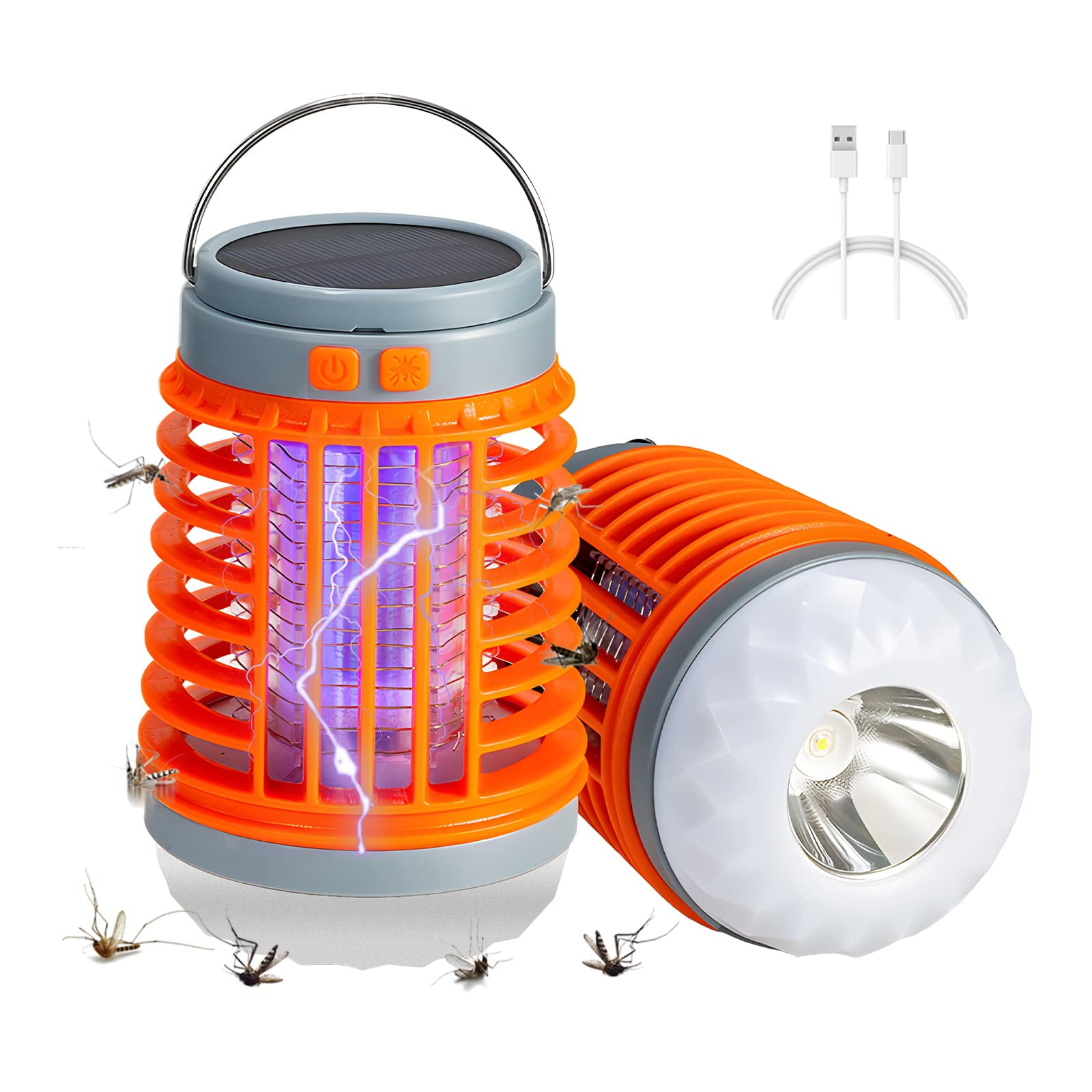 WILLED Mosquito Zapper Light Bulb Fuze, Bug Zapper Cordless Camping