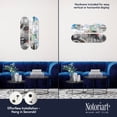 thumbnail image 3 of Closeup Win Skateboard Set Acrylic Wall Art Die-Cut, 2 panel 8" x 32", Urban Modern Street Style Decor, Easy-to-Hang, 3 of 7