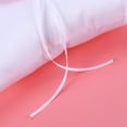 thumbnail image 3 of Miangastore 1Pack Wedding Ring Pillow Satin Ribbon Fake Pearl Square Graceful Design Ring Bearer, 3 of 8