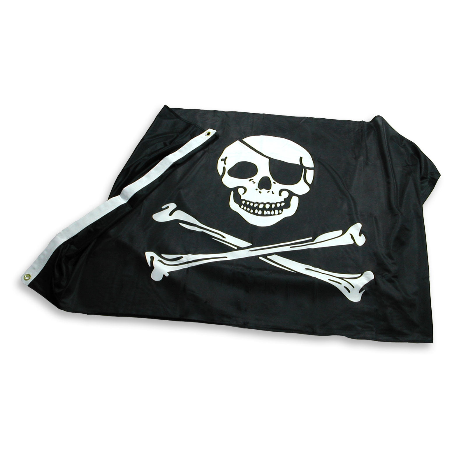 5ft x 3ft Pirate Flag Jolly Roger Skull and Crossbones 