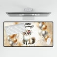thumbnail image 4 of Happy Anniversary Ragdoll Celebrates Wedding Love Family Party Desk Mat Full Keyboard Mouse Pad Cat Lover Kitten Owner Gifts Idea Large Mousepad - 01015, 4 of 5