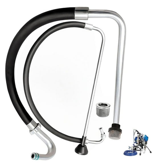390 395 490 495 595 Airless Paint Sprayer Suction Cup Hose and Reflow Line Kit for T300 500 Airless Paint Sprayer