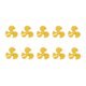 thumbnail image 1 of 10Pcs 50mm 3 Blades Propeller ABS Turning Propellers Replacement DIY Car Model AccessoriesYellow, 1 of 5