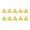 Yellow, variant on Filfeel 10Pcs 50mm 3 Blades Propeller ABS Turning Propellers Replacement DIY Car Model Accessories,3 Blades Propeller,Propeller Replacement