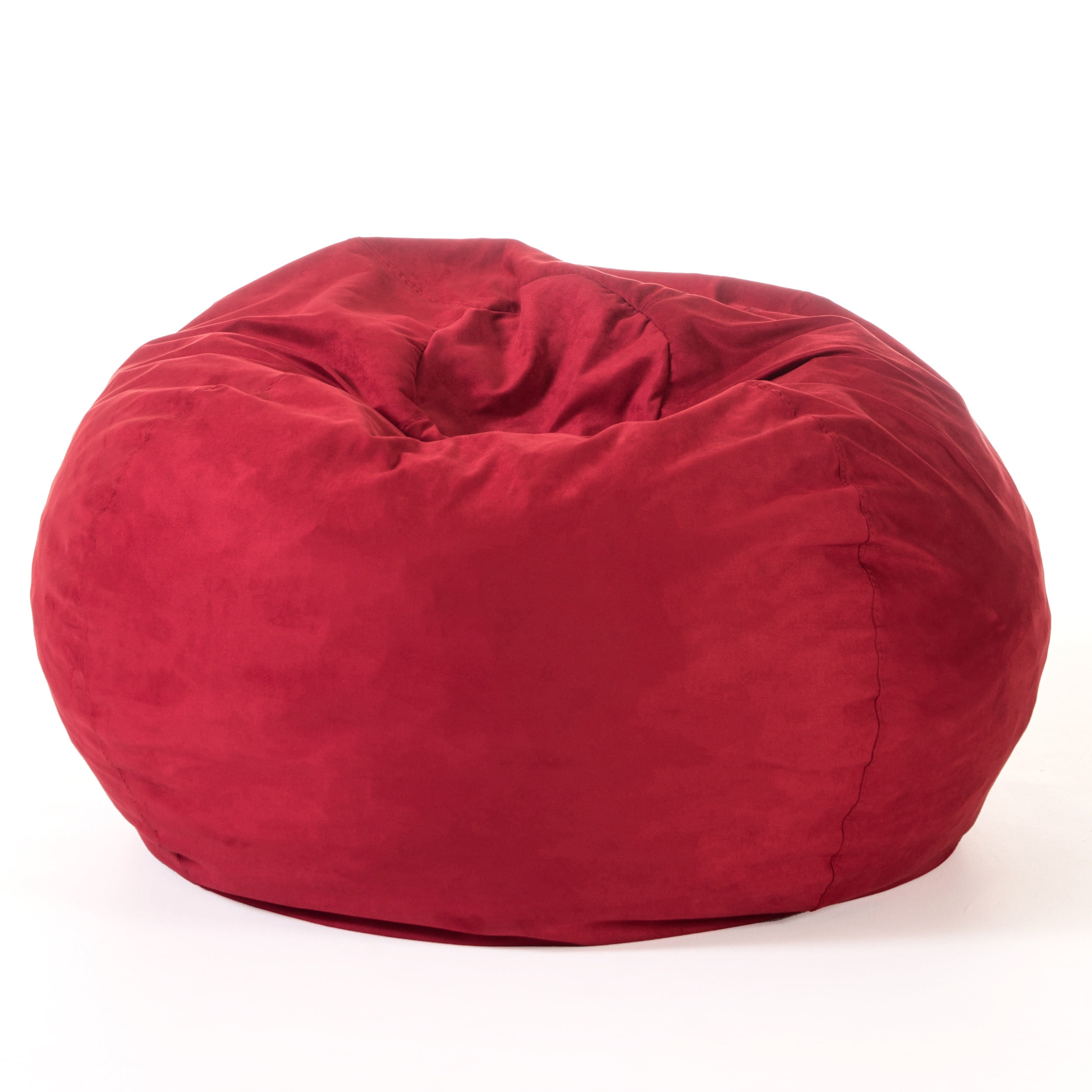 Waldo faux online suede bean bag