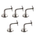 thumbnail image 4 of 5Pcs Professional Solid Stainless Steel Handrail Wall Mounted Brackets Supports, 4 of 5
